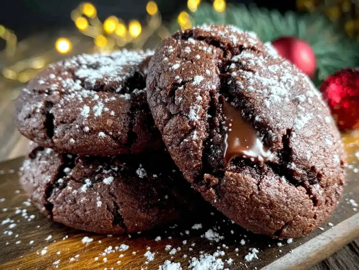 Nutella Plätzchen: Nur 3 Zutaten, Perfekt für 2 4 Nutella Plätzchen mit 3 Zutaten preparation steps