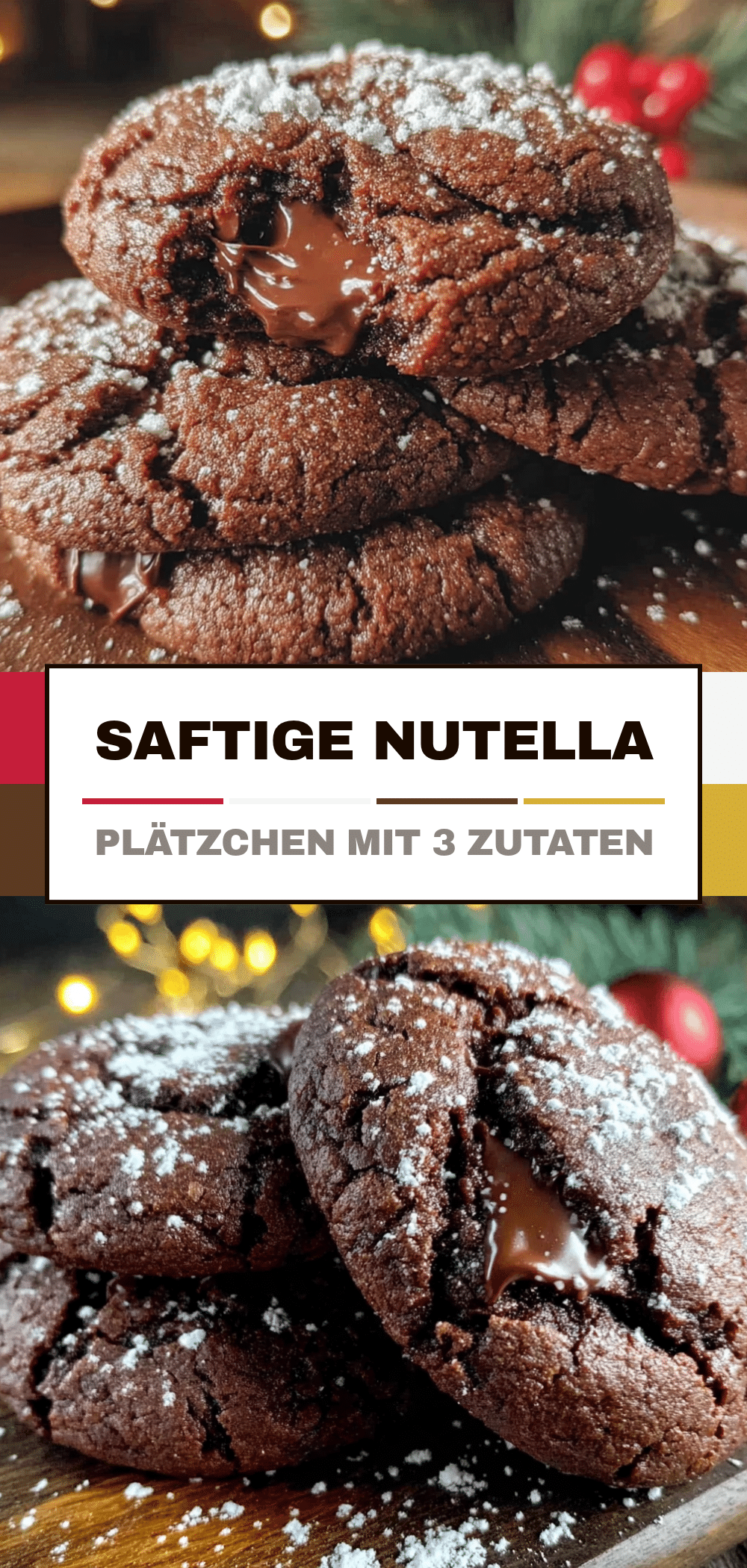 Nutella Plätzchen: Nur 3 Zutaten, Perfekt für 2 5 Nutella Plätzchen mit 3 Zutaten recipe
