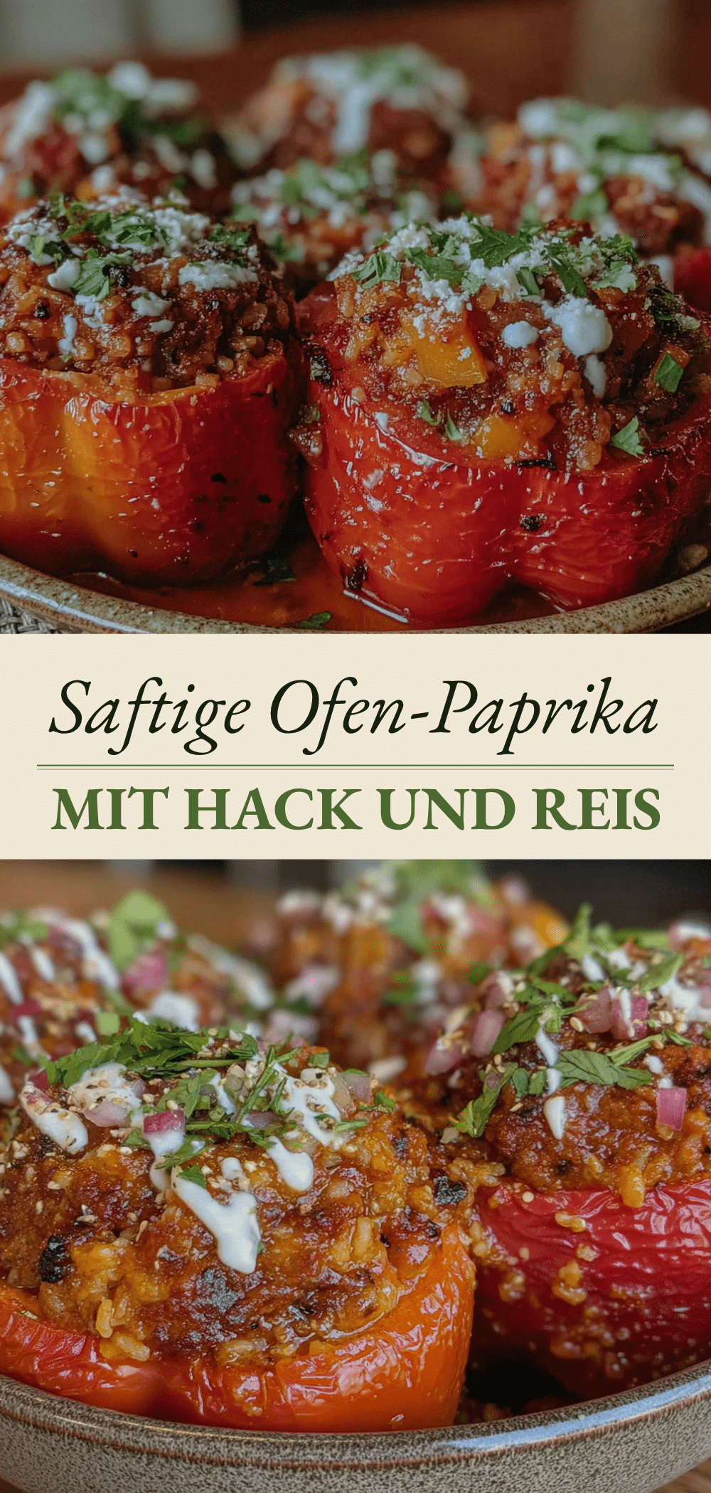 Traditionelle gefüllte Paprika: Das Original-Rezept 5 traditionelle gefüllte Paprika recipe