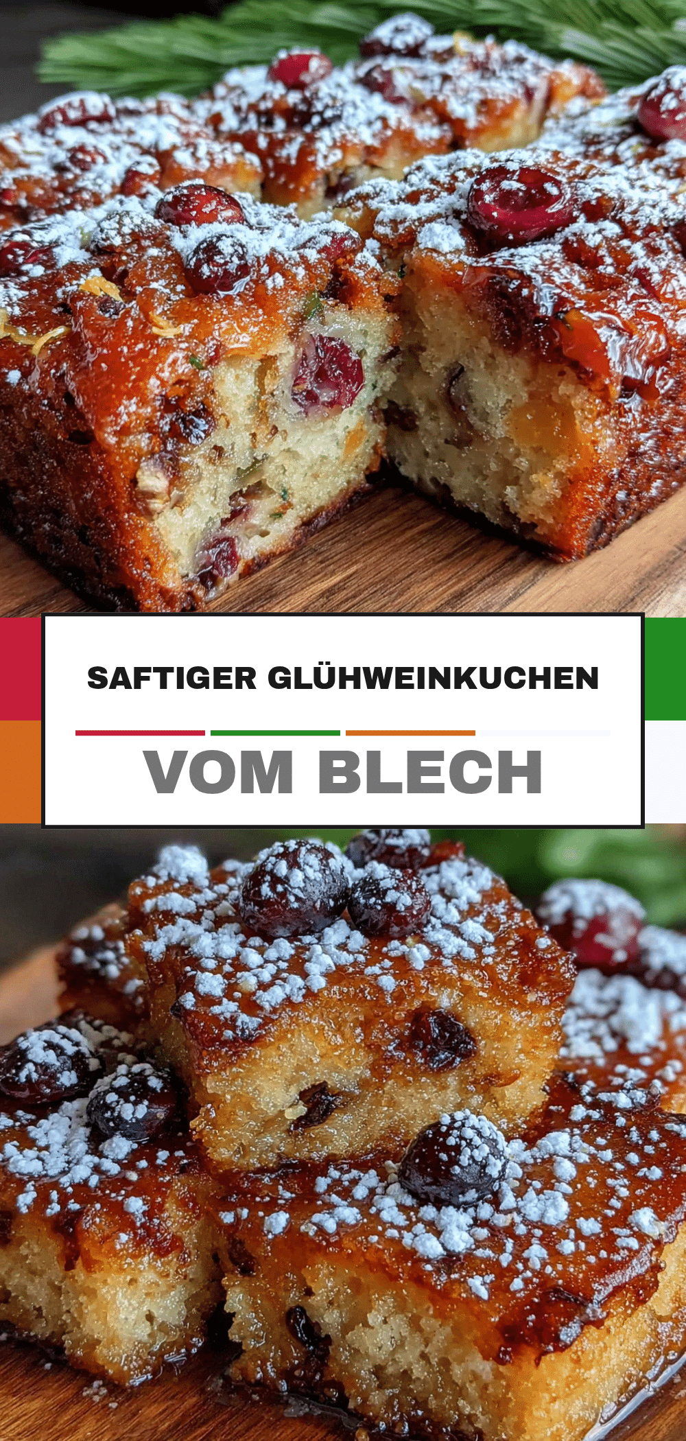 Traditioneller Glühweinkuchen vom Blech: Das Original-Rezept 5 traditioneller Glühweinkuchen vom Blech recipe