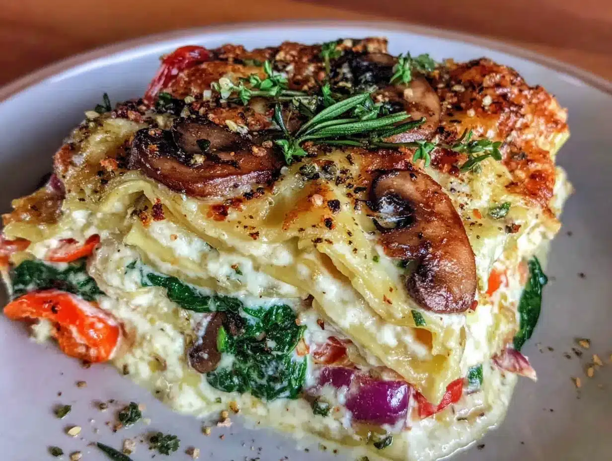 Vegane Gemüse-Lasagne: Bestes Veganes Abendessen für Energie 4 vegane Gemüse-Lasagne preparation steps
