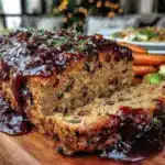 vegetarischer Kürbisbraten mit Rotweinsoße - featured image