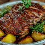 Weihnachts-Gänsebraten mit Äpfeln - featured image