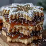Weihnachts-Linzer-Plätzchen - featured image
