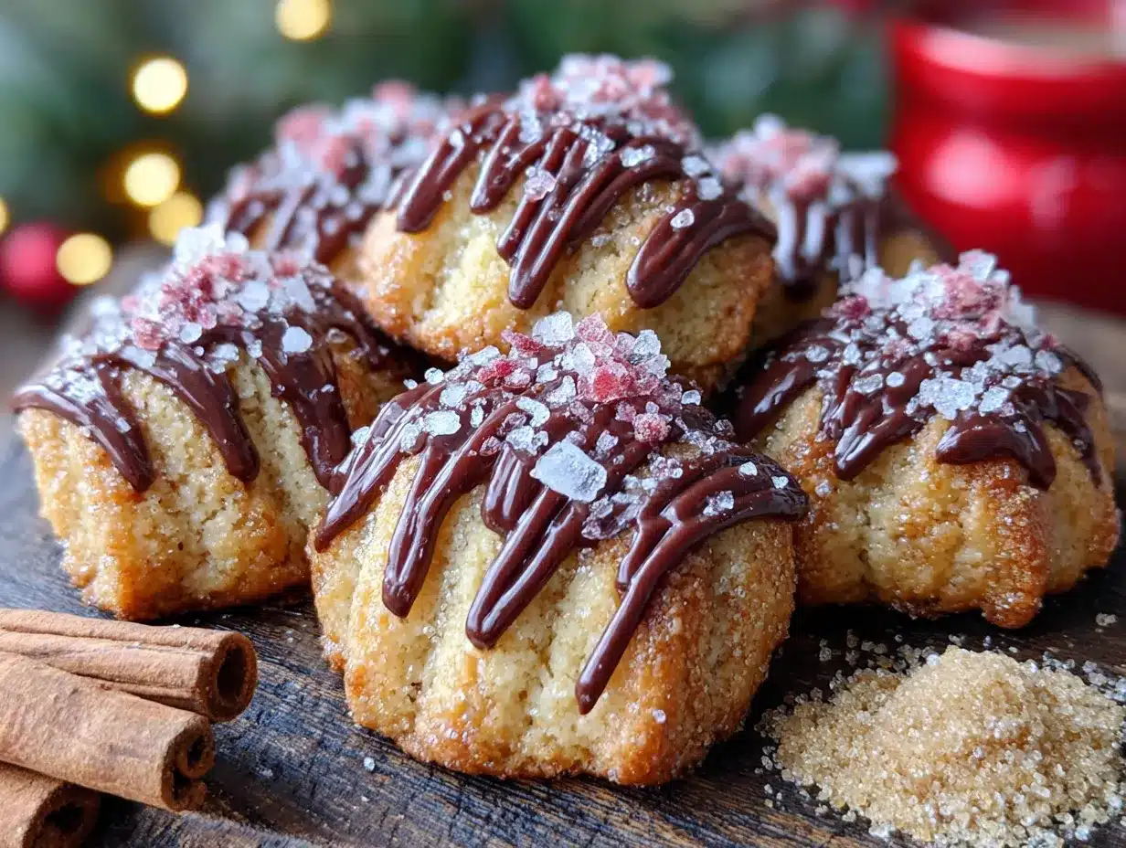 Weihnachtsmarkt Bärentatzen: Easy gluten-free Schoko-Zimt 4 Weihnachtsmarkt Bärentatzen glutenfrei preparation steps