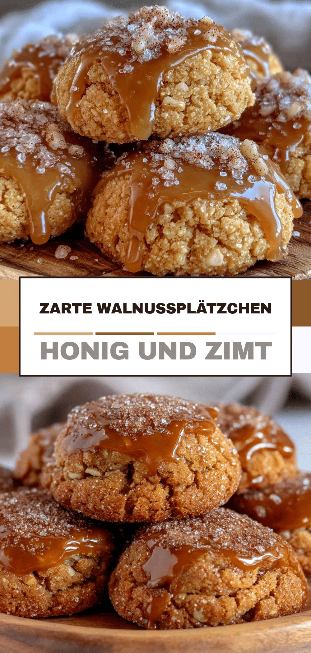 Weihnachtsplätzchen mit Walnuss und Honig: Günstig & Einfach 5 Weihnachtsplätzchen mit Walnuss und Honig recipe