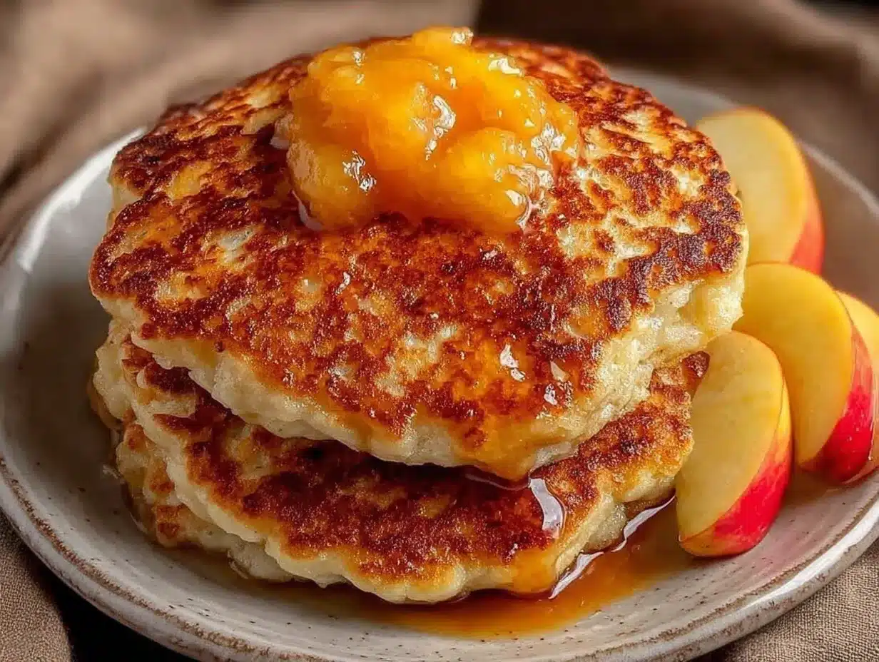 Zuckerfreie Hafer Pancakes: 4x einfrieren 4 zuckerfreie hafer pancakes preparation steps